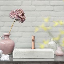 Differnz Flat small losse fontein marmer - wit