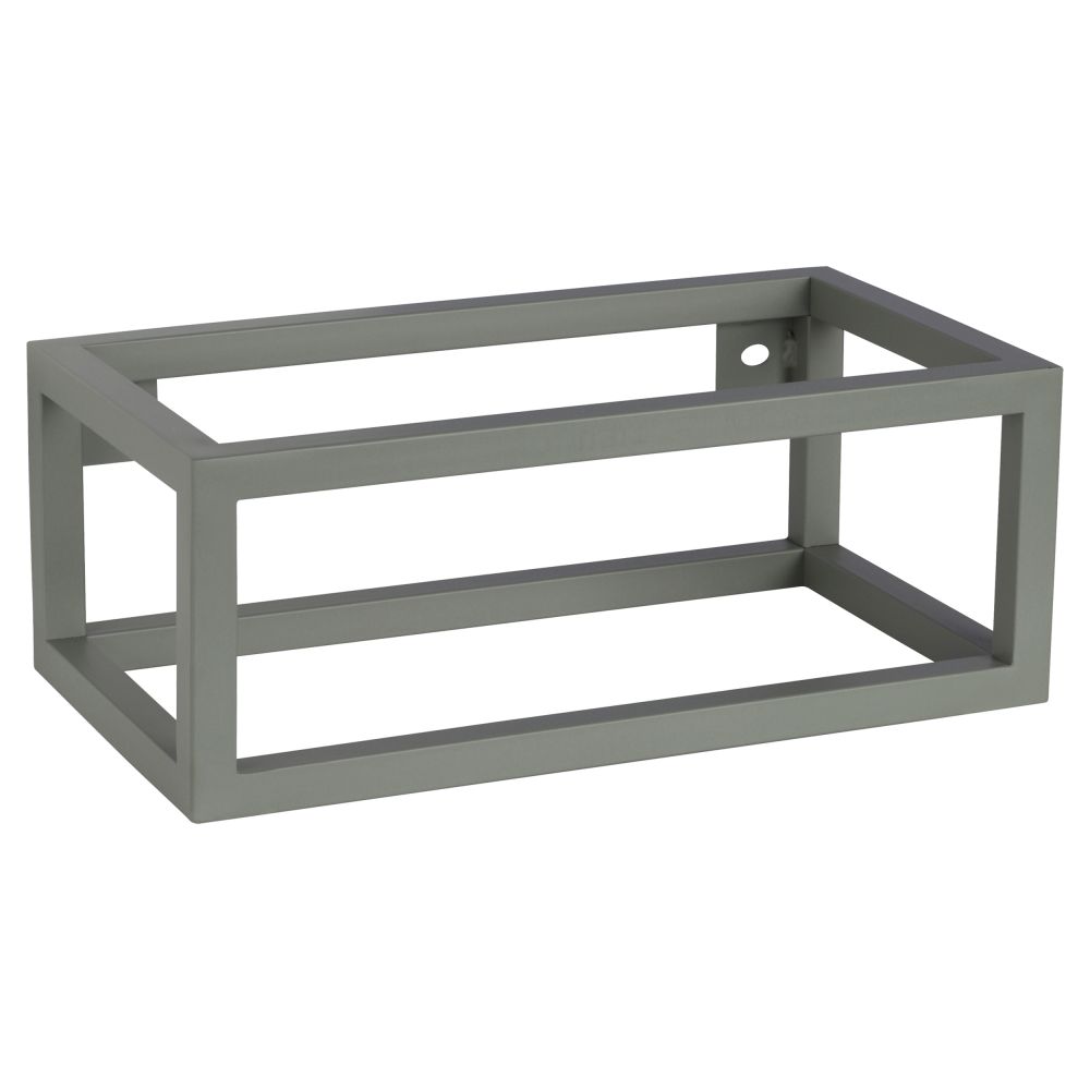 Differnz Lura L handdoekhouder voor fontein 40x22x15,5 cm - groen