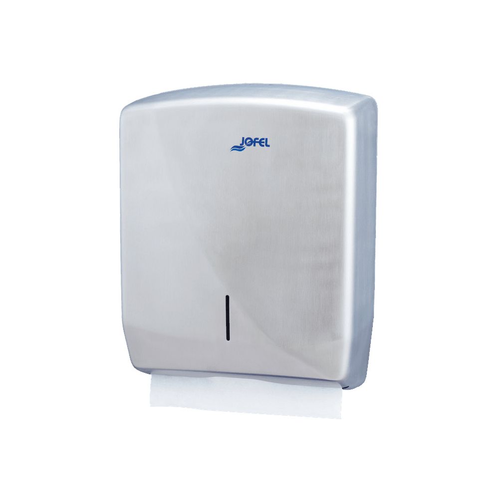 Jofel Futura handdoekdispenser voor papieren handdoekjes - RVS