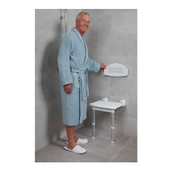 SecuCare rugleuning voor douche stoel/zitje - wit