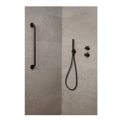 SecuCare Wandbeugel 60 cm RVS - zwart