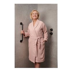 SecuCare Wandbeugel RVS - zwart