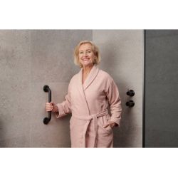 SecuCare Wandbeugel 30 cm RVS - zwart