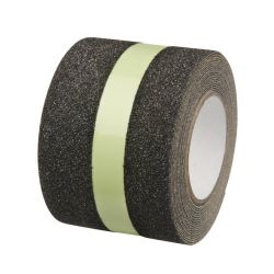 SecuCare Glow in the dark  Anti-Slip sticker op rol 5x300 cm - zwart