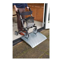 SecuCare Plus type 3 Drempelhulp 78x5-15 cm - staal