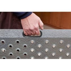 SecuCare Plus type 2 Drempelhulp 78x3-7 cm - staal
