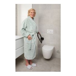 SecuCare Premium Toiletbeugel opklapbaar 70 cm - zwart