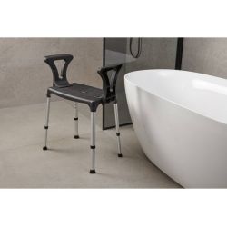 SecuCare Armleuningen Quattro voor Douchestoel (2 stuks) - zwart