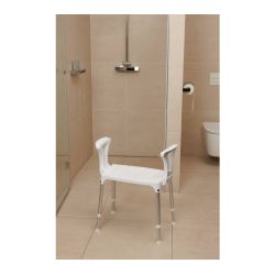 SecuCare Armleuningen Quattro voor Douchestoel (2 stuks) - wit