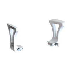 SecuCare Armleuningen Quattro voor Douchestoel (2 stuks) - wit