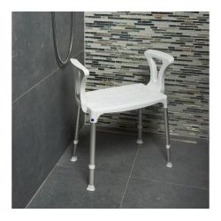 SecuCare Armleuningen Quattro voor Douchestoel (2 stuks) - wit