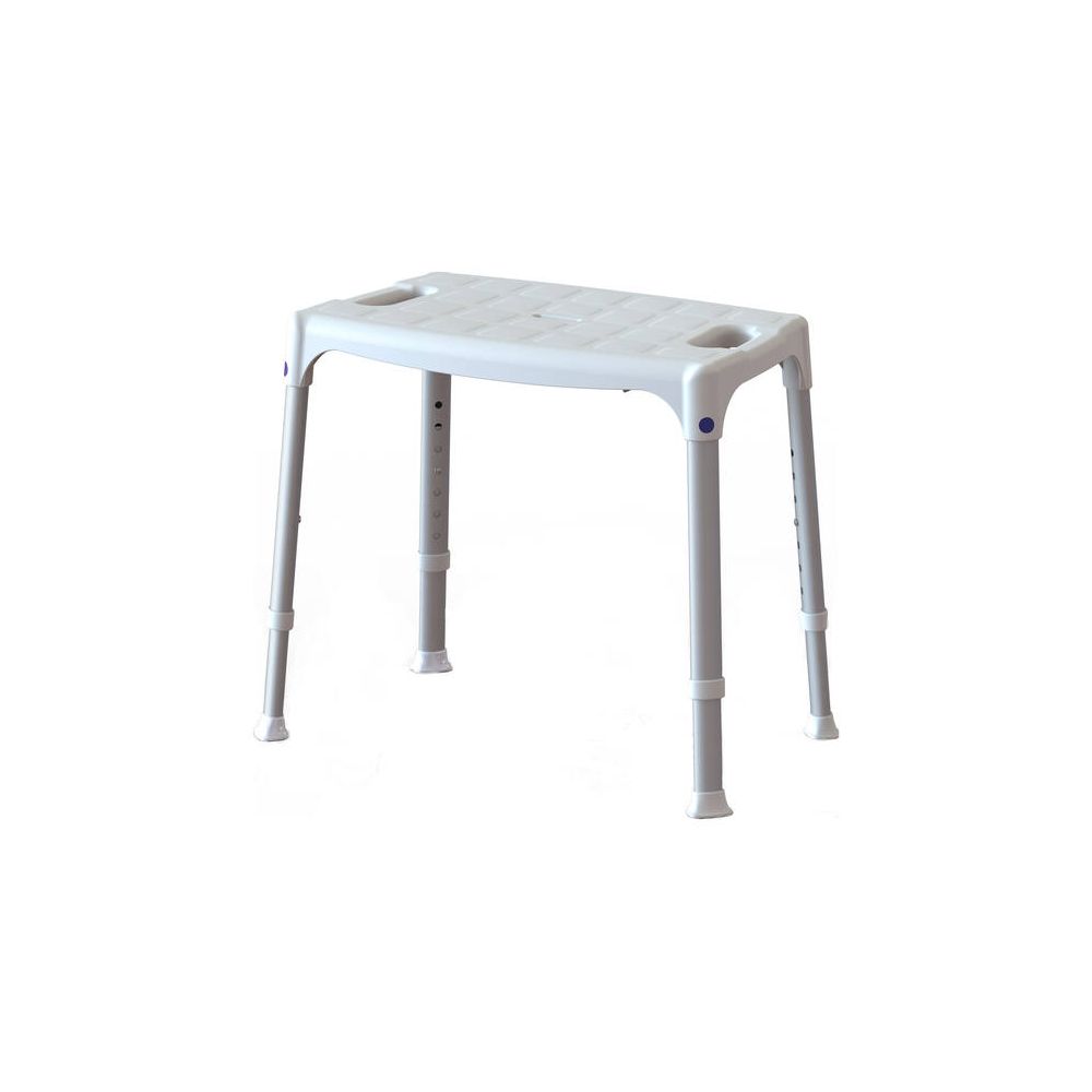 SecuCare Douchestoel Quattro verstelbaar in hoogte 39-54 cm - wit