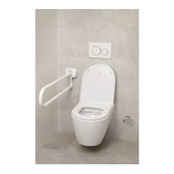 SecuCare Toiletbeugel Premium lengte 80 cm - wit
