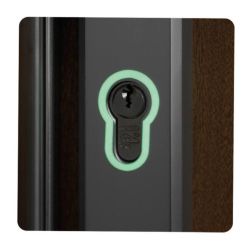 SecuCare Glow in the dark stickers - cilinder en schakelaar markering  (3 stuks)