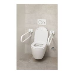 SecuCare Toiletbeugel Premium lengte 70 cm - wit
