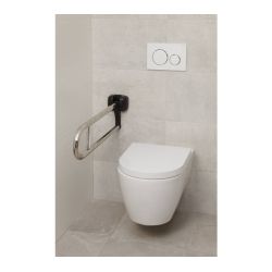 SecuCare Toiletrolhouder voor Toiletbeugel Premium RVS gepolijst - chroom