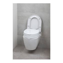 SecuCare Toiletverhoger met klep hoogte 10 cm - wit