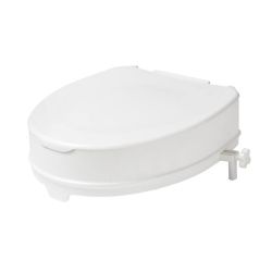 SecuCare Toiletverhoger met klep hoogte 10 cm - wit