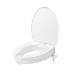 SecuCare Toiletverhoger met klep hoogte 6 cm - wit