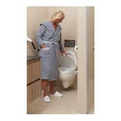 SecuCare Toiletverhoger met klep hoogte 6 cm - wit