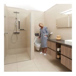 SecuCare Toiletverhoger met klep hoogte 6 cm - wit
