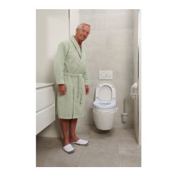SecuCare Comfort kussen voor toiletverhoger - blauw