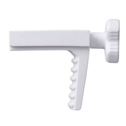SecuCare losse klemmen voor toiletverhoger met/zonder klep (2 stuks) - wit