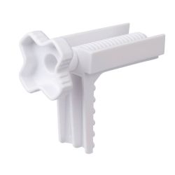 SecuCare losse klemmen voor toiletverhoger met/zonder klep (2 stuks) - wit
