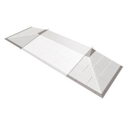 SecuCare drempelhulp 4 laags uitbreiding 1-zijdig links/rechts 21x33 cm - Grijs/Bruin