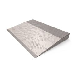 SecuCare drempelhulp Set 4 laags 84x8x57 cm - Grijs/Bruin