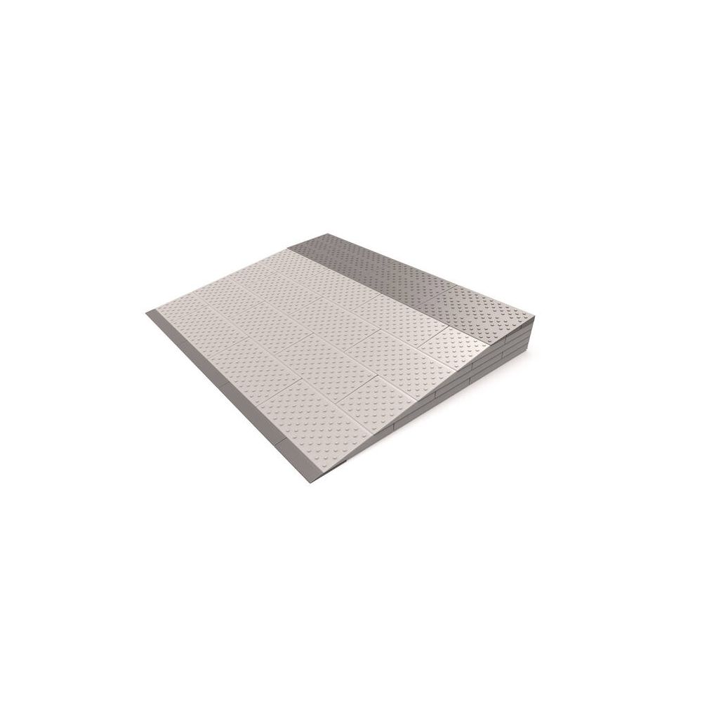 SecuCare drempelhulp Set 5 laags84x10x69 cm - Grijs/Bruin