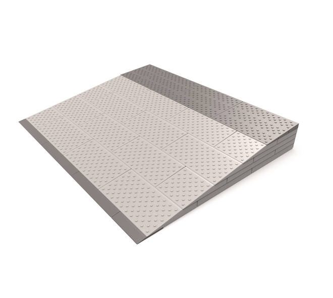 SecuCare SecuCare drempelhulp Set 5 laags 84x10x69 cm - grijs/bruin