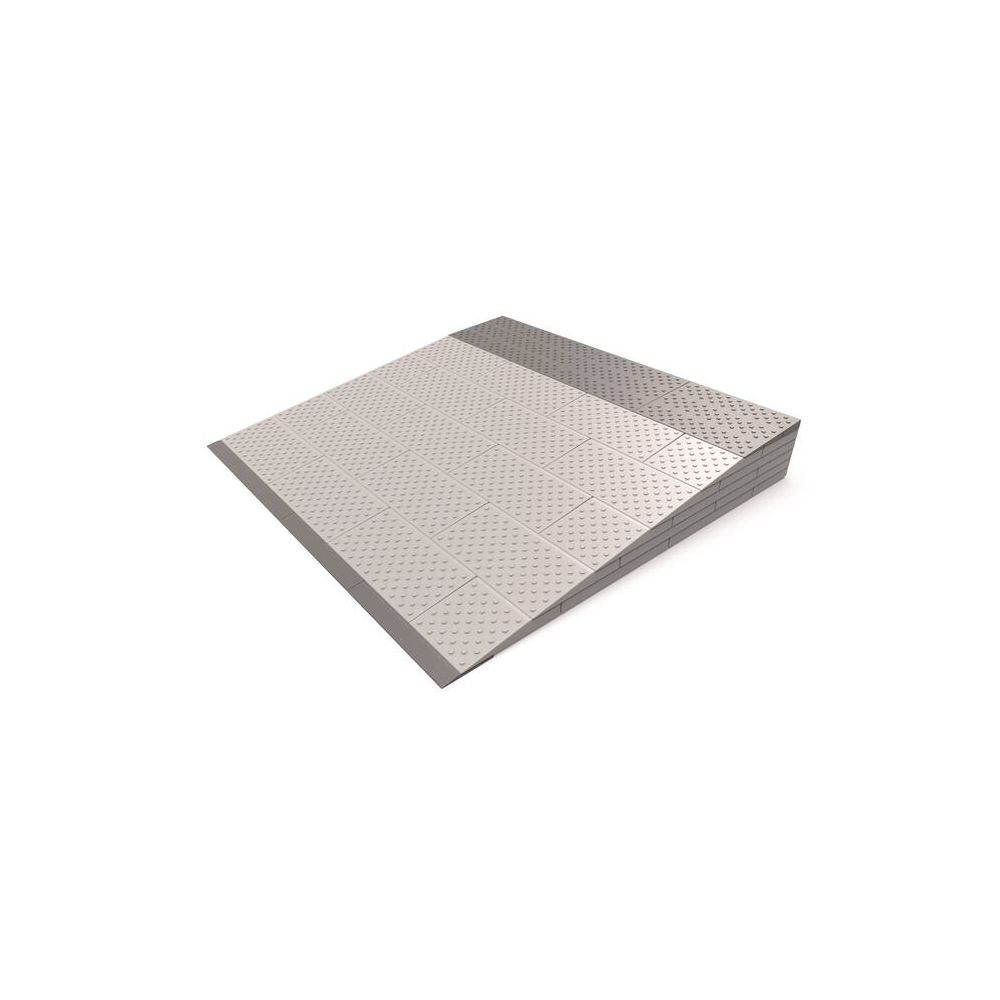 SecuCare drempelhulp Set 6 laags 84x12x81 cm - Grijs/Bruin