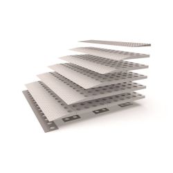 SecuCare drempelhulp Set 6 laags 84x12x81 cm - Grijs/Bruin