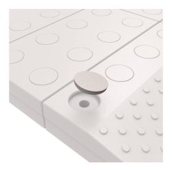 SecuCare Drempelhulp vul doppen (14 stuks) - Grijs/Bruin