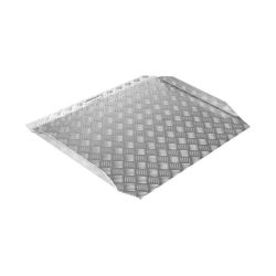 SecuCare Heavy Duty Type 2 Drempelhulp hoogte toepasbaar(B 75 H 7-15) cm - aluminium/grijs