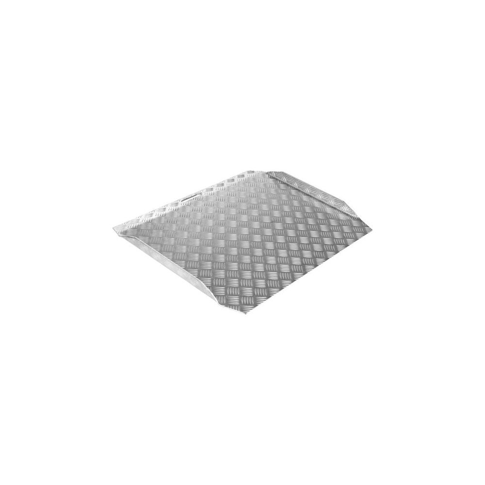 SecuCare Heavy Duty Type 2 Drempelhulp hoogte toepasbaar(B 75 H 7-15) cm - aluminium/grijs