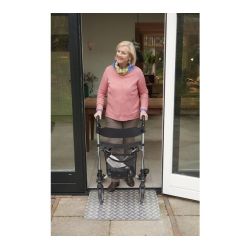 SecuCare Alu Type 3 Drempelhulp hoogte toepasbaar(B 78 H 5-15) cm - aluminium/grijs
