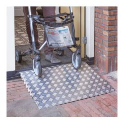 SecuCare Alu Type 3 Drempelhulp hoogte toepasbaar(B 78 H 5-15) cm - aluminium/grijs