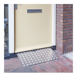 SecuCare Alu Type 2 Drempelhulp hoogte toepasbaar ( B 78 H 3-7 ) cm - aluminium/grijs