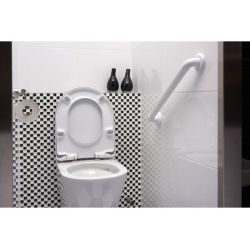 SecuCare Basic Wandbeugel lengte 60 cm - wit