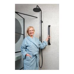 SecuCare Wandbeugel 60 cm (inkortbaar) - mat zwart