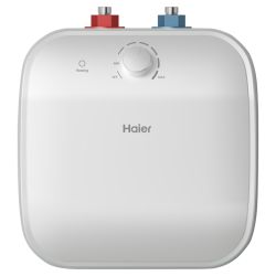 Haier mini-boiler elektrisch 10 liter warmwater - wit