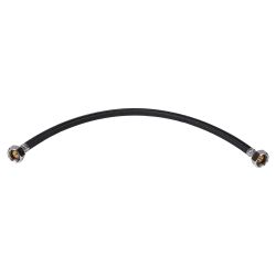 Differnz aansluitslang 50 cm flexibel 1/2 inch naar 1/2 inch - zwart