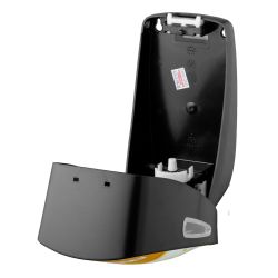 Zonnebranddispenser 800ml kunststof/RVS PQXSun9P - zwart