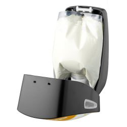 Zonnebranddispenser 800ml kunststof/RVS PQXSun9P - zwart