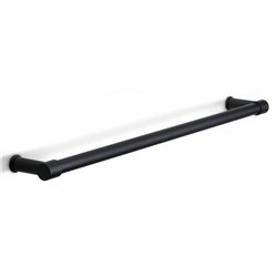 PIET BOON PB550 handdoekstang enkel 550mm - PVD mat zwart
