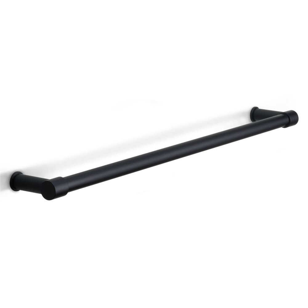 PIET BOON PB550 handdoekstang enkel 550mm - PVD mat zwart