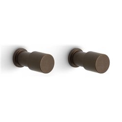 PIET BOON PB20 set van 2 haken 20mm - brons