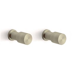 PIET BOON PB20 set van 2 haken 20mm - PVD champagne